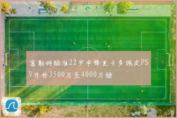 富勒姆瞄准22岁中锋里卡多佩皮PSV开价3500万至4000万镑